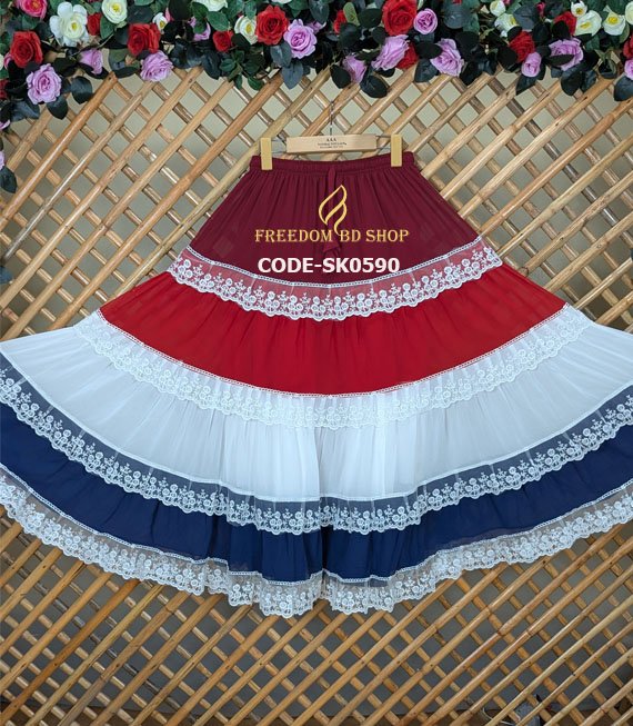 georgette skirt 590